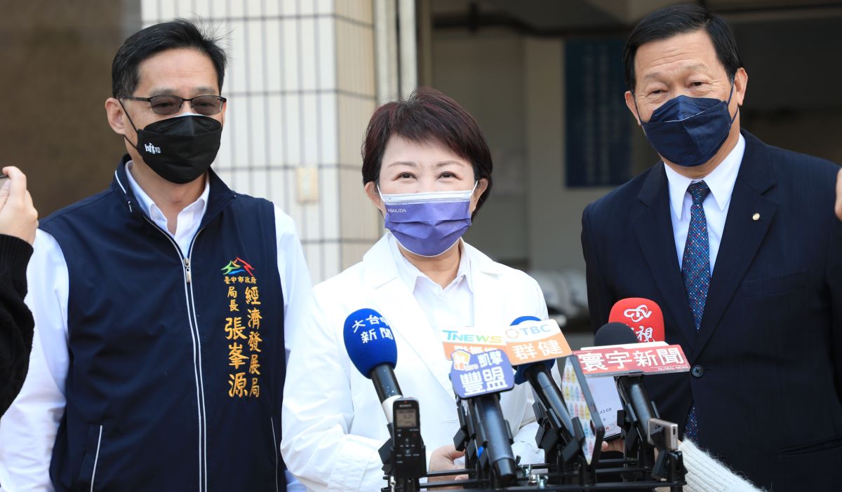 ▲盧秀燕當年靠著「市長換人，空氣換新」的響亮政見當選，如今任期只剩不到一年了，台中的空氣品質還是時好時壞。（圖／台中市政府提供，2022.03.09）