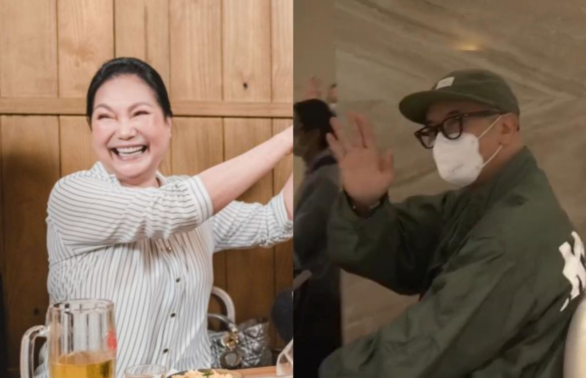 ▲S媽（左）疑似發文警告具俊曄（右）不要搶走大S。（圖／記者李春台翻攝、CATCHPLAY+提供）