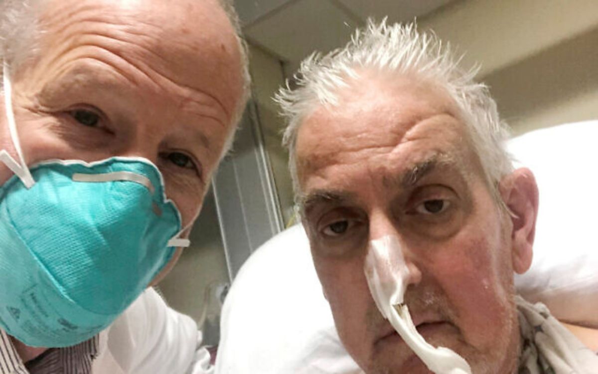 ▲全球首位豬心移植的病患。（圖／取自美國馬里蘭大學醫學中心）