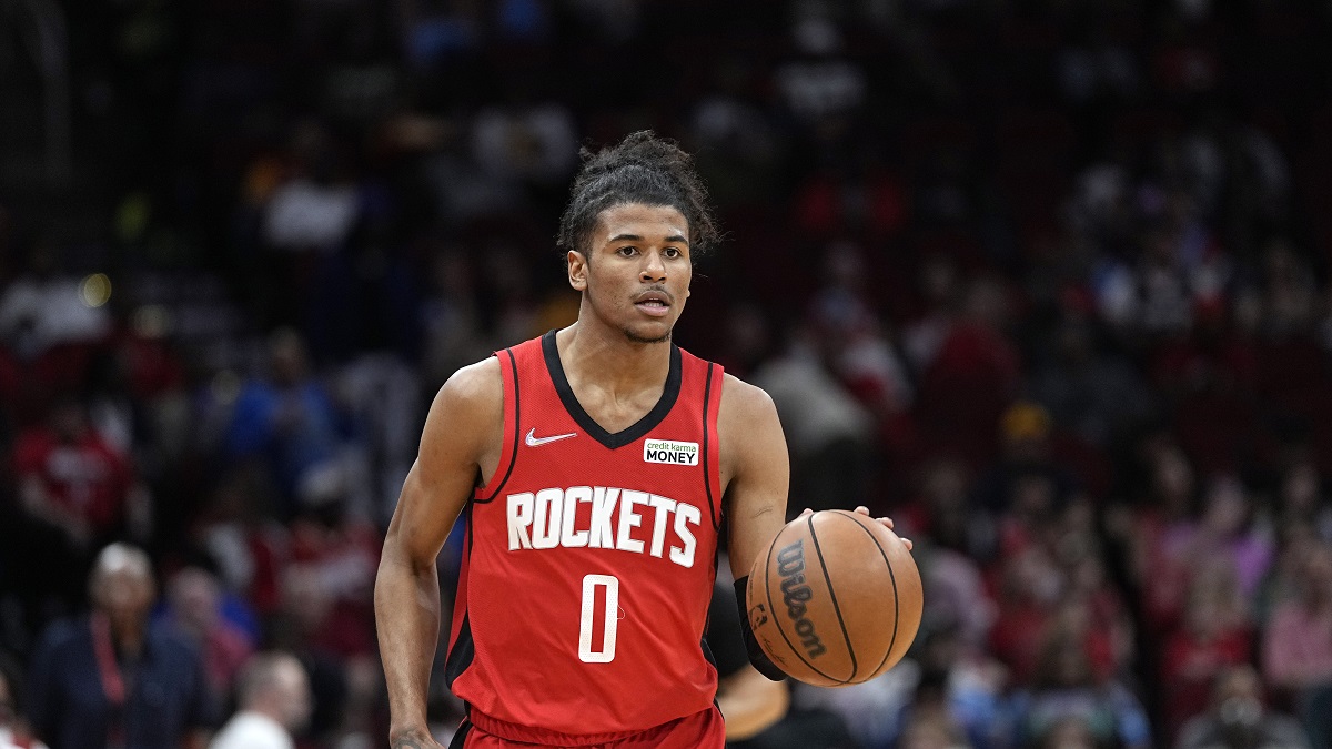 ▲火箭榜眼Jalen Green盼披上菲律賓戰袍。（圖／美聯社／達志影像）