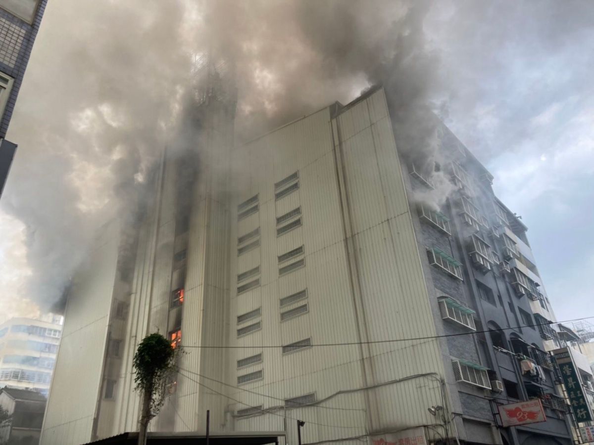 ▲中市中區興中街6日火災，造成6死6傷(圖／民眾提供2022.3.10)