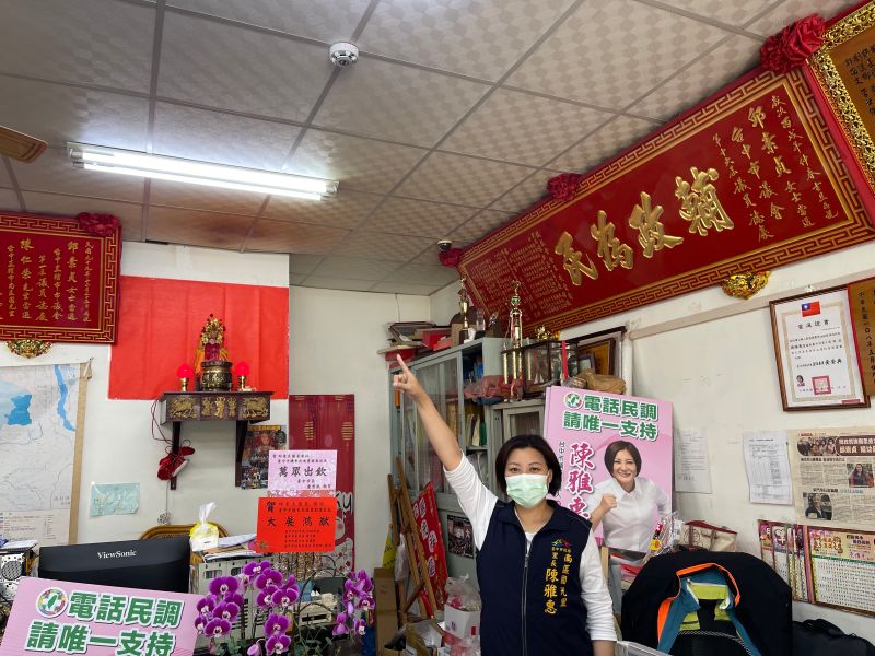 ▲台中市南區國光里長陳雅惠說，住警器是很實用的警報工具，可說是小兵立大功。（圖／陳雅惠提供，2022.03.10）