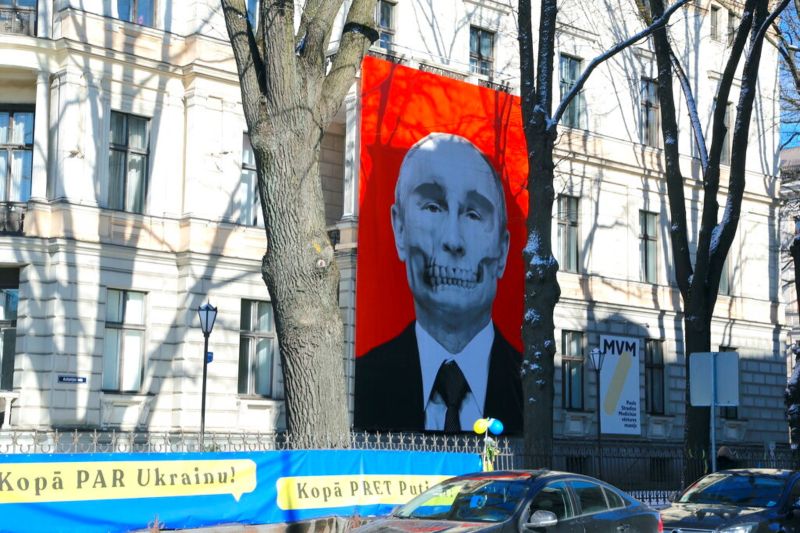 ▲烏克蘭危機讓俄羅斯本就岌岌可危的新聞自由更加脆弱，也讓國際社會對蒲亭政權更加不滿。（圖／美聯社／達志影像）