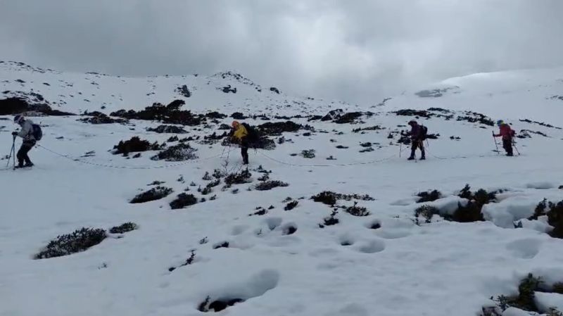 雪地意外頻傳！雪山登山客墜谷獲救　今年累計3死6傷　
