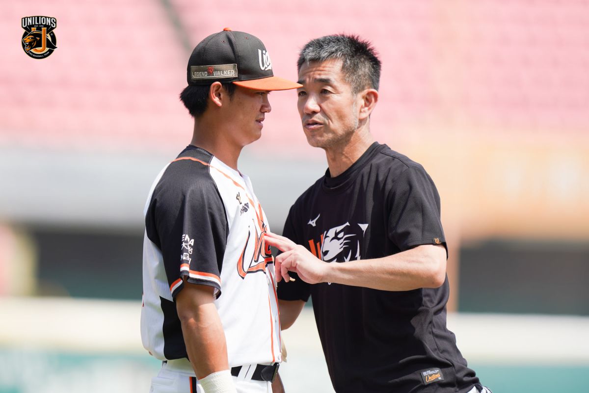 ▲一色優重返獅隊。（統一獅提供）