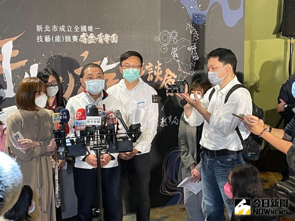 ▲新北市長侯友宜強調，畢竟核電在新北市，新北市身為地方的主管機關，一定有責任守護市民的安全。（圖／記者陳志仁攝，2022.03.11）