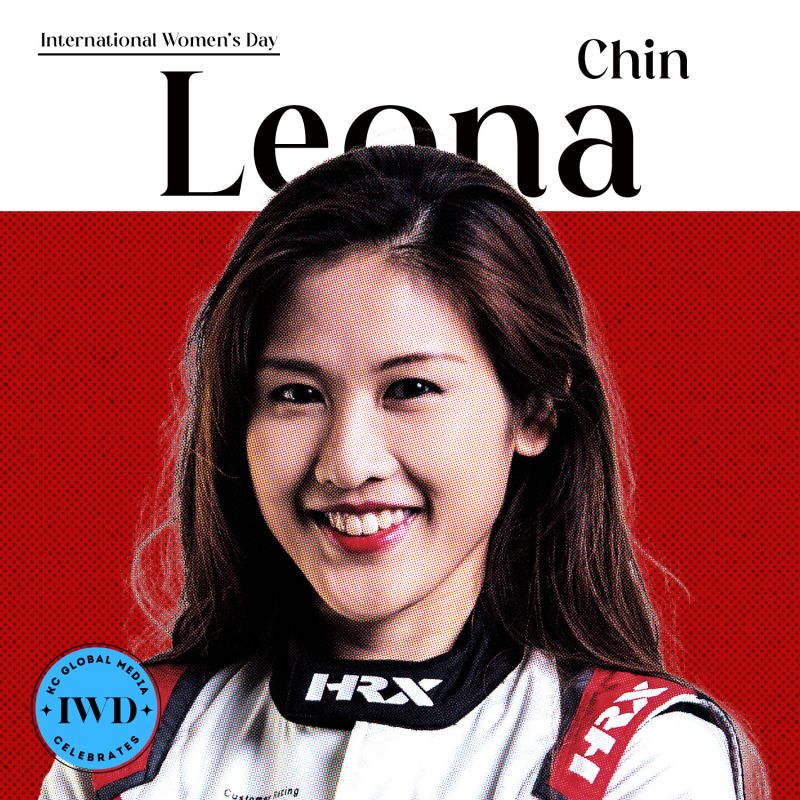 ▲Leona Chin大馬女車神。（KC Global Media Asia提供）