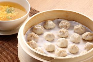 鼎泰豐小籠湯包,僅六、日開店前1小時販售。(編輯:鍾怡婷) ▲鼎泰豐神秘小籠湯包,僅六、日開店前1小時販售。(編輯:鍾怡婷)