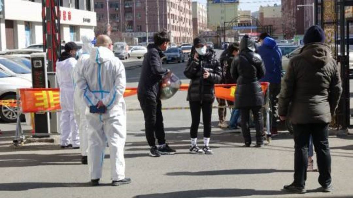 ▲中國COVID-19疫情狂燒，最嚴峻的吉林省14日增本土病例逾3000例。（圖／翻攝自新浪）