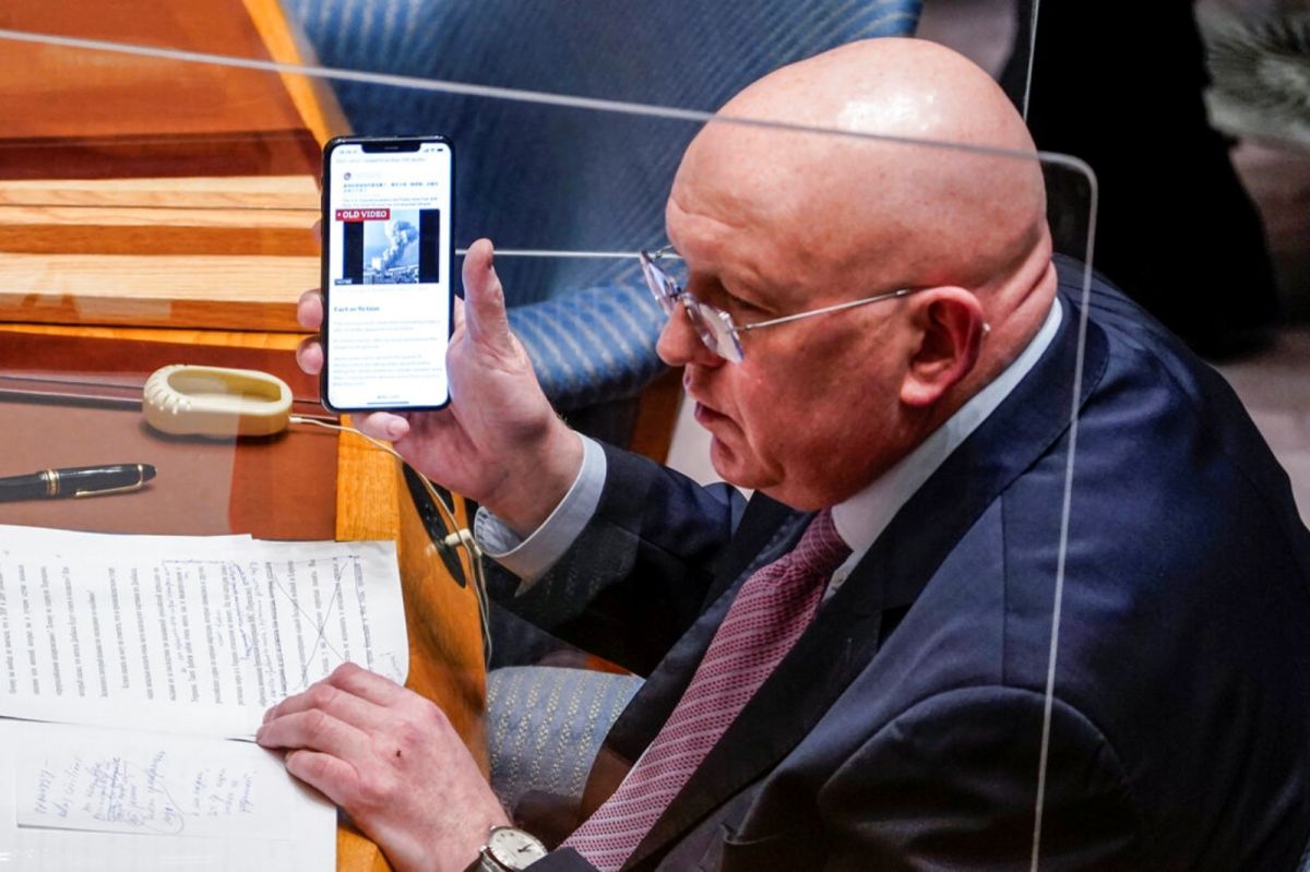 ▲俄羅斯駐聯合國大使涅班濟亞（Vassily Nebenzia）聲稱美國和烏克蘭曾研究利用蝙蝠來打生物戰，西方國家則紛紛指責俄國散布「荒唐」的陰謀論。資料照。（圖／美聯社／達志影像）