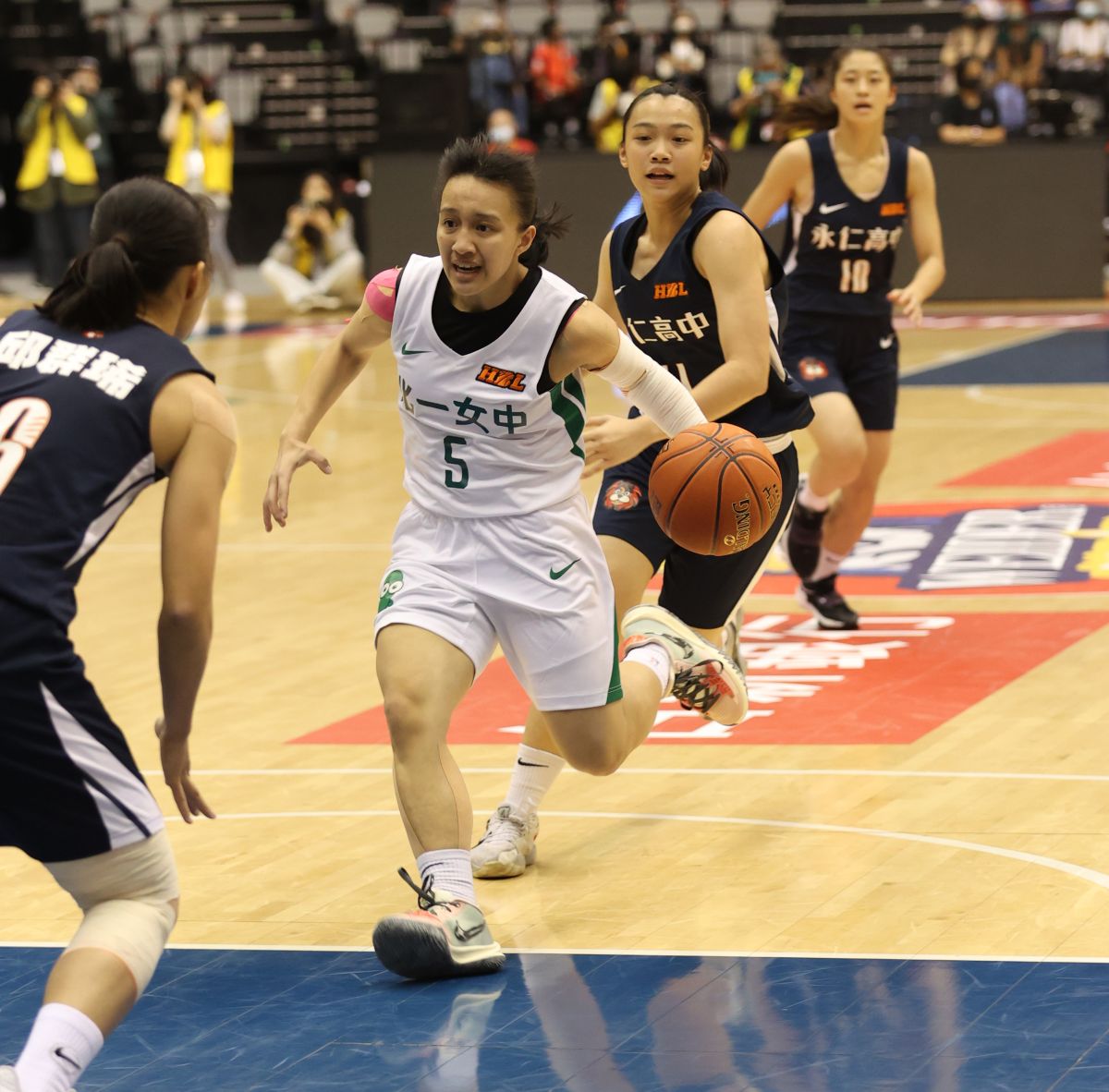 ▲北一女中主將宋瑞蓁今日四強亢奮到有些失眠。（圖／高中體總提供）