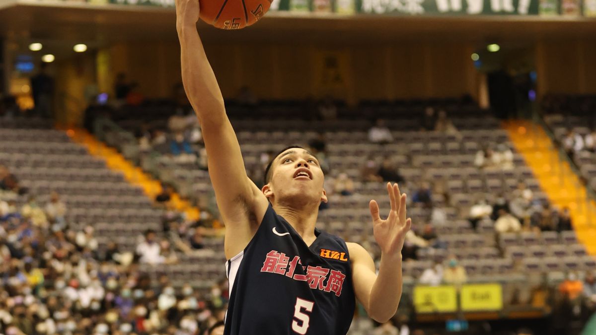 ▲HBL能仁家商潘偉傑率隊力退泰山高中收下季軍。（圖／高中體總提供）