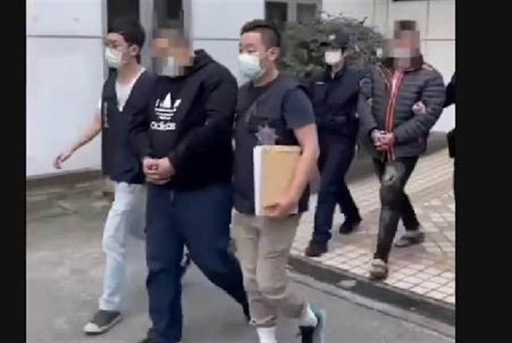 ▲警方成立專案小組將一干人等逮捕。（圖／翻攝畫面）
