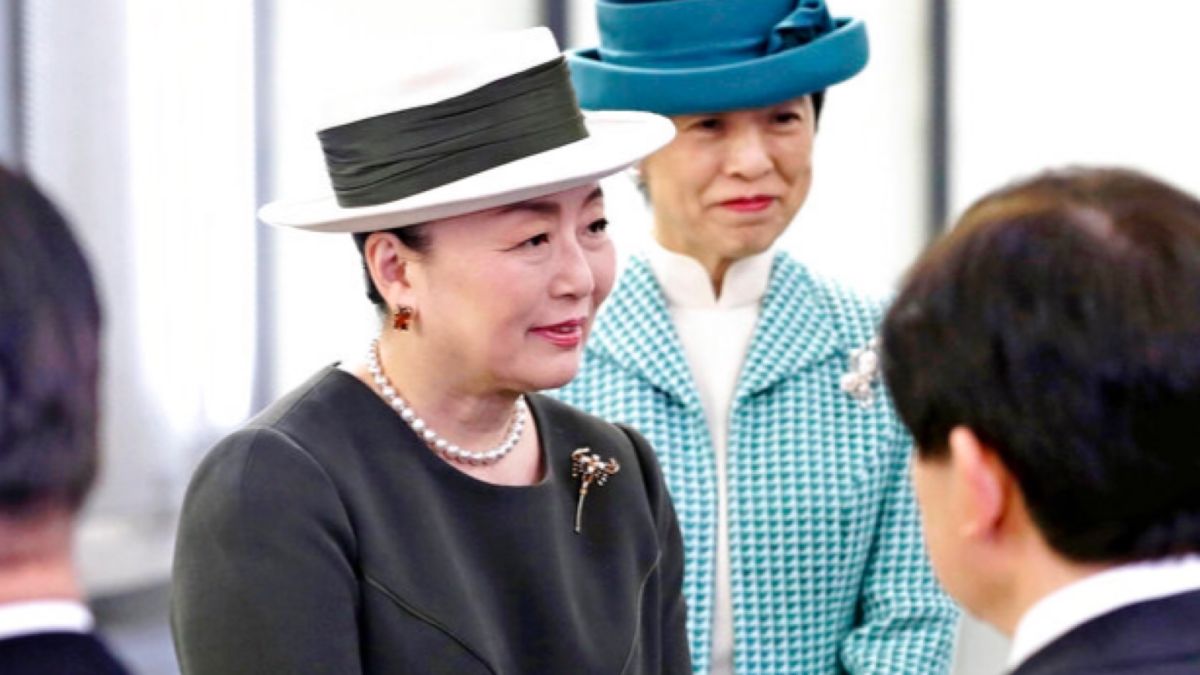 ▲日本前首相麻生太郎的妹妹信子出生顯赫世家，並且嫁入皇室，成為三笠宮寬仁親王妃。（圖／美聯社／達志影像）