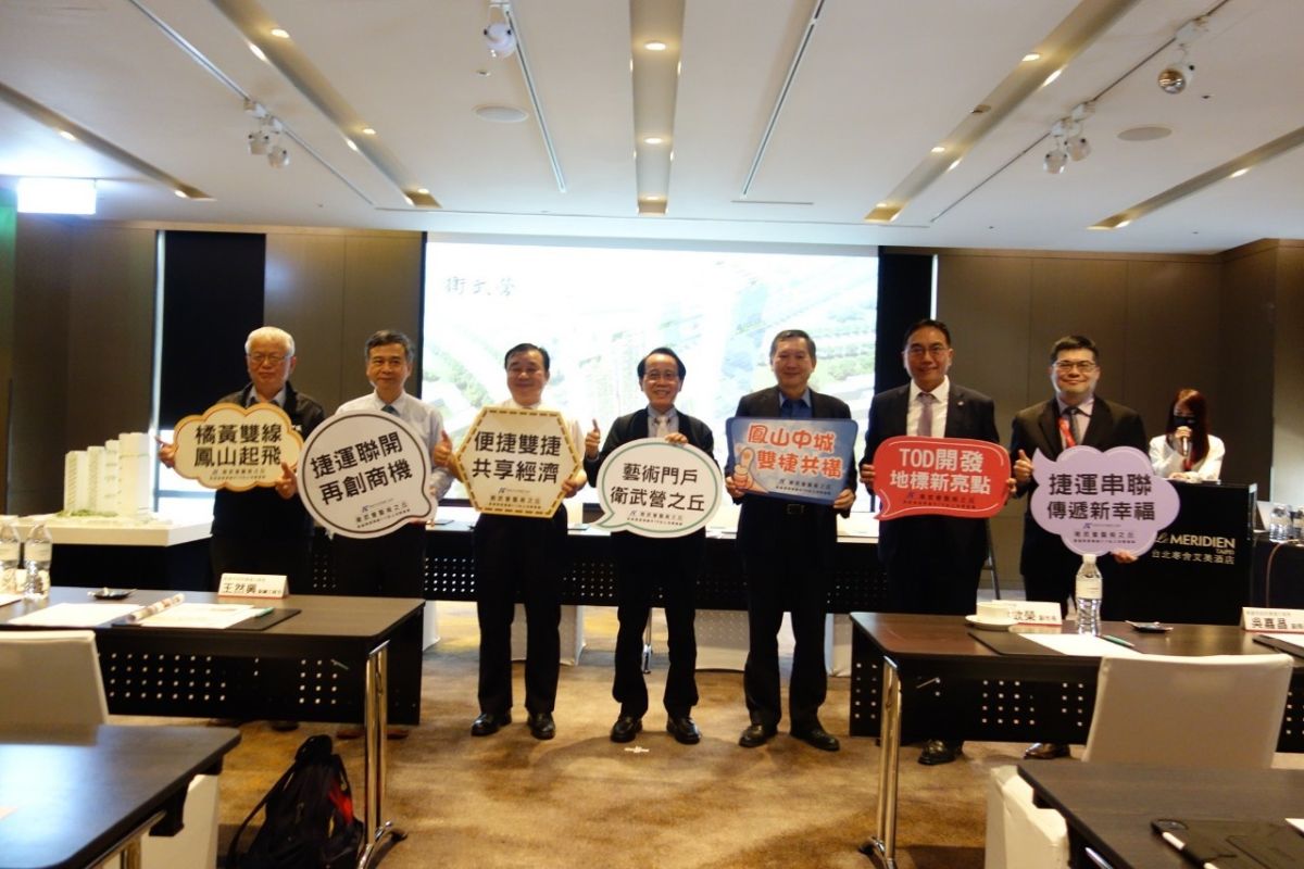 ▲衛武營聯開案台北招商，吸引超過30多家廠商，不乏壽險業、營建業、旅館業、文化創意產業。（圖／高市府捷運局提供）