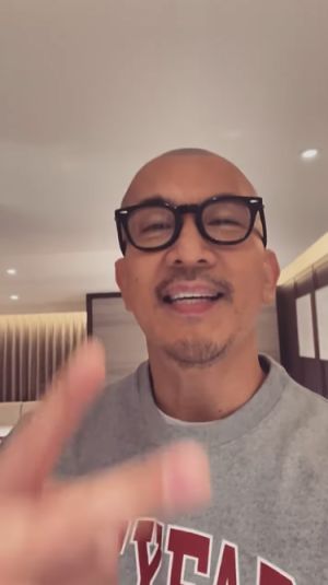 具俊曄 ▲具俊曄隔離期間難得露臉。(圖/翻攝小S臉書)