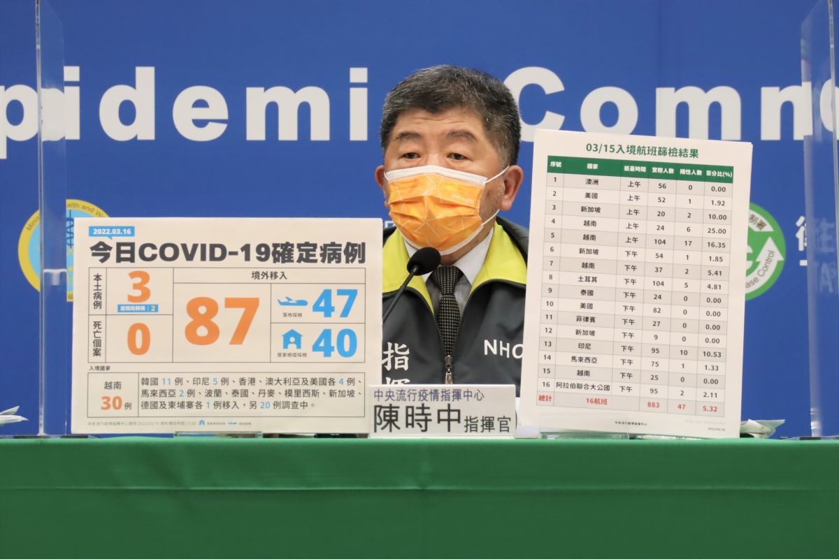 ▲指揮中心宣布擬將韓國航班列入落地採檢。（圖／翻攝畫面）