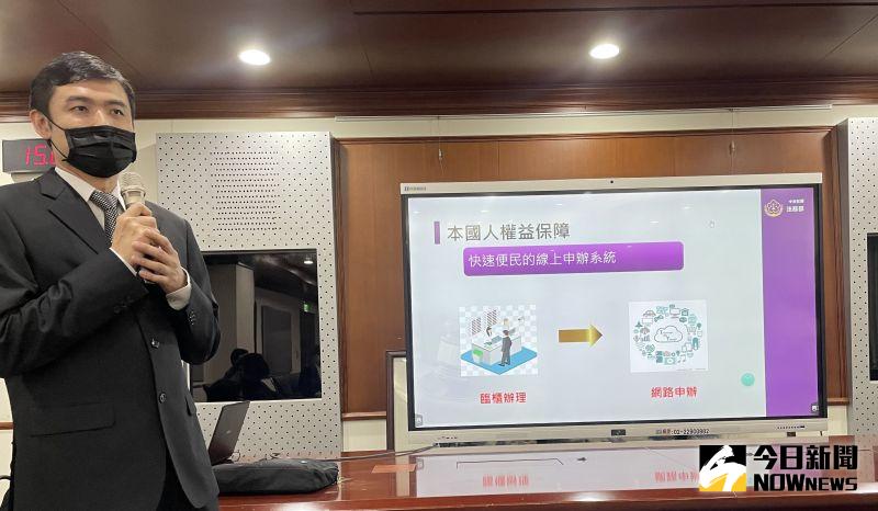 ▲▲法務部檢察司調部辦事主任檢察官李超偉。（圖／記者潘千詩攝，2022.3.16）