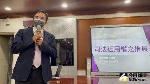 蔡碧仲 ▲法物部政務次長蔡碧仲。(圖/記者潘千詩攝,2022.3.16)