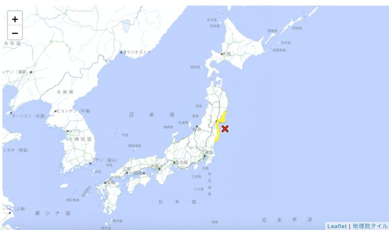 快訊／日本東北地震！規模7.3最大震度6級　發布海嘯警報

