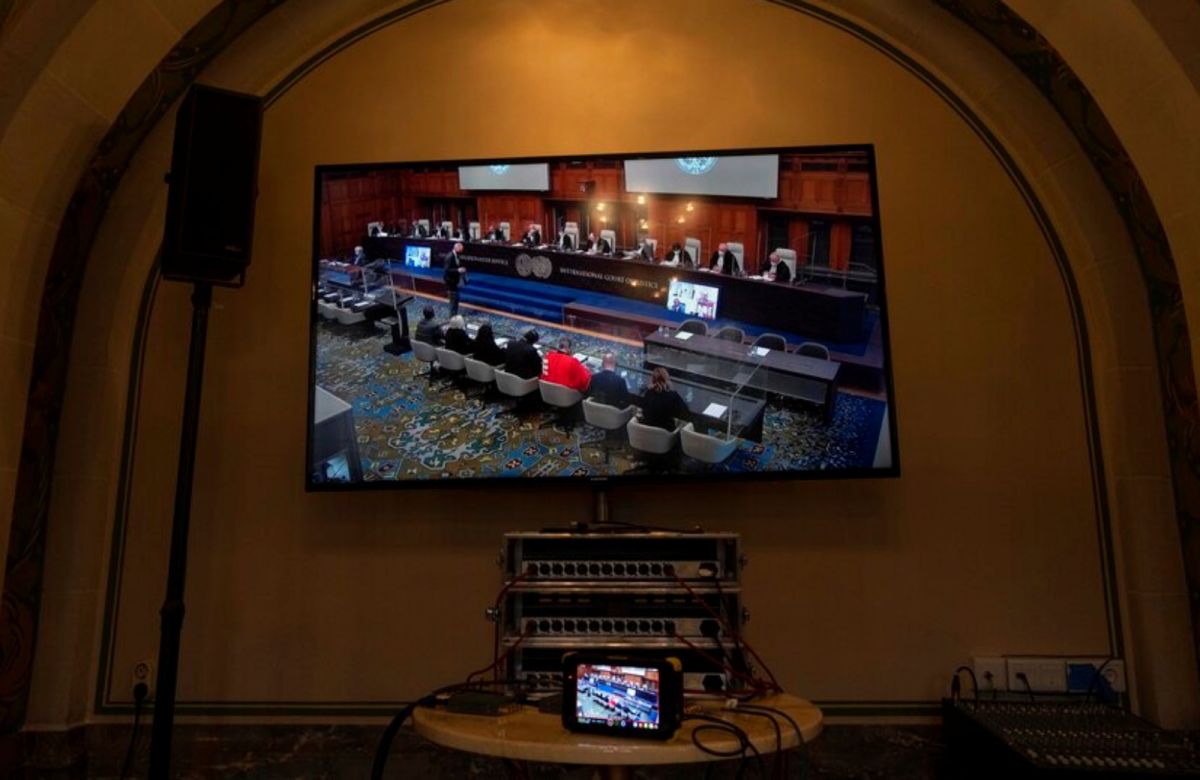 ▲國際法院以13比2票數裁定俄羅斯應停止對烏克蘭的軍事行動。（圖／美聯社／達志影像）