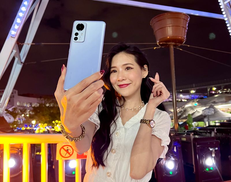 ▲小米台灣針對中秋節推出一系列新品和優惠，其中Xiaomi 12系列最多降價4500元。(圖／記者周淑萍攝)
