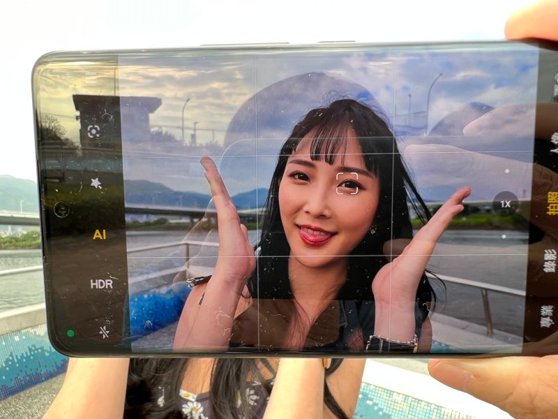 <p>▲小米12 Pro在拍照模式下自動會觸發人眼對焦功能。(圖/記者周淑萍攝)</p><div class=