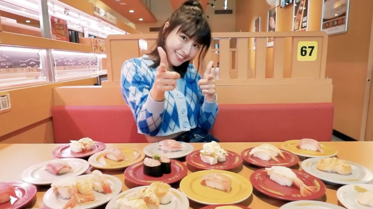 ▲壽司郎又出招！這回不用改名，推出高額Let’s Shake舞蹈挑戰，拍片分享於個人社群帳號，其讚數最多者的前五名，第一名可獲得高達價值3萬元壽司郎餐券。（圖／翻攝「峮峮-吳函峮」臉書）