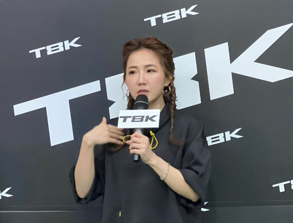 ▲謝忻在性感照片外流後首度露面，坦承心情慢慢平復中。（圖／記者江芷稜攝）