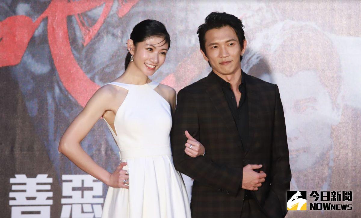 ▲李千那（左）、黃尚禾出席《少年吔》首映會。（圖／記者葉政勳攝）