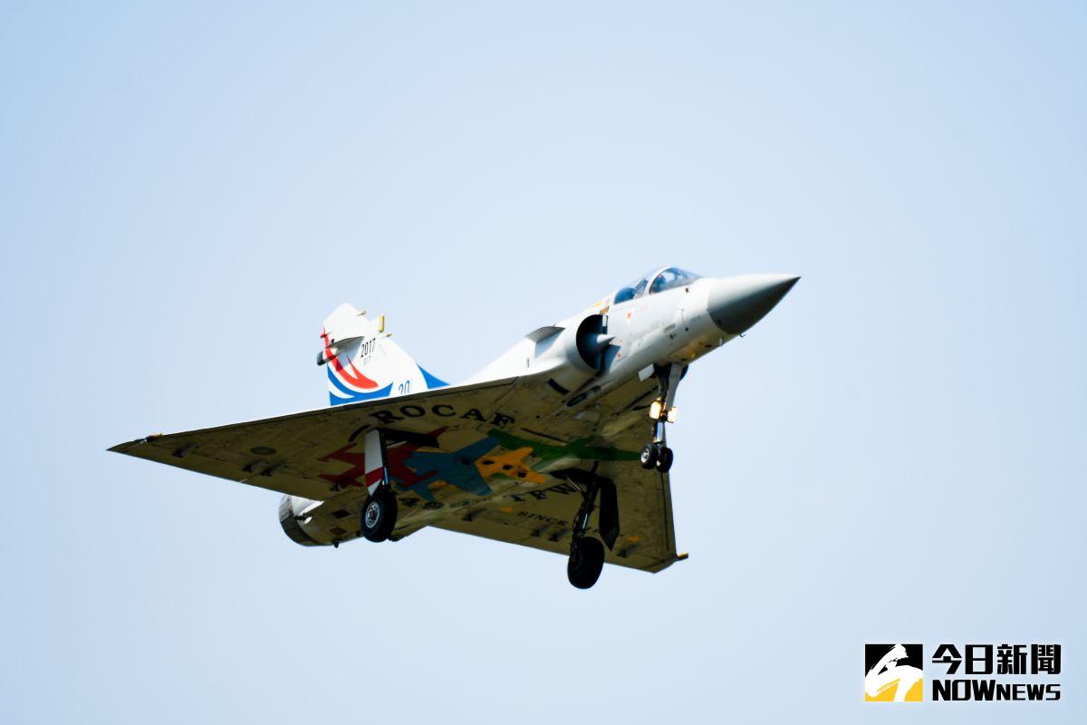 ▲空軍幻象2000戰機。(圖／記者葉政勳攝)