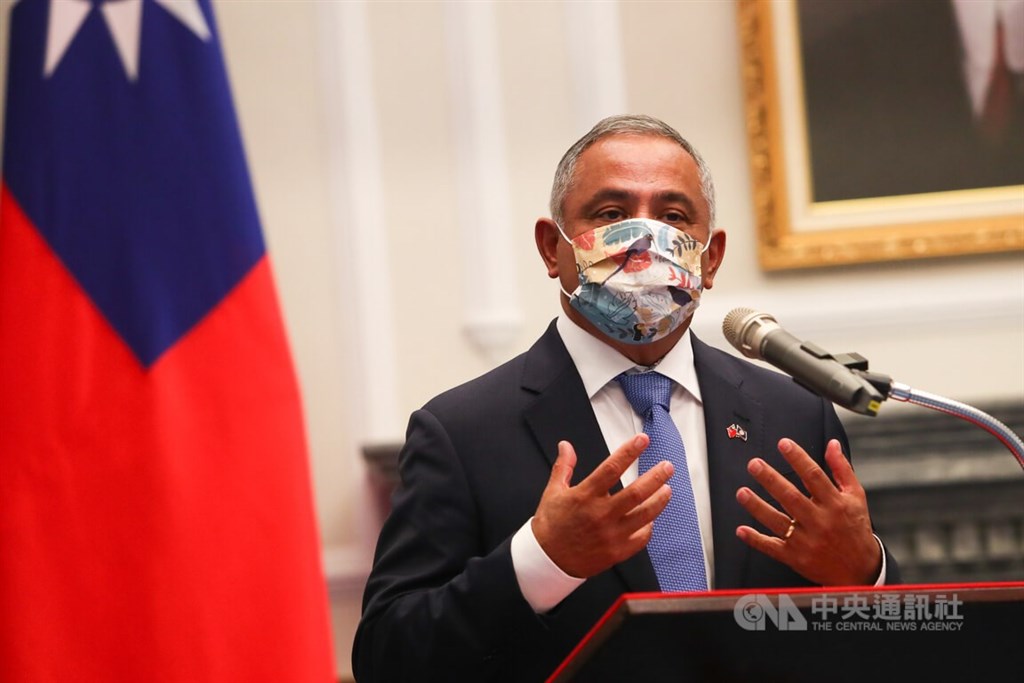 ▲貝里斯總理布里仙紐（圖）感謝台灣政府援助3360萬貝里斯元（約新台幣4億7千萬元），經費將用於興建醫院。（中央社檔案照片）