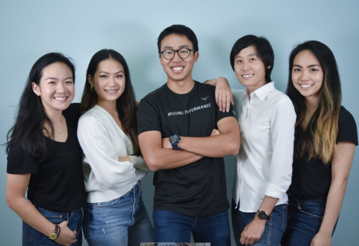 ▲Access to Justice Fellowship共同創辦人。（由左至右為JAIME WONG、CELINE CHAN、GEORGE HO、ACACIA CHAN、MICHELLE WONG）（圖／Access to Justice Fellowship提供）