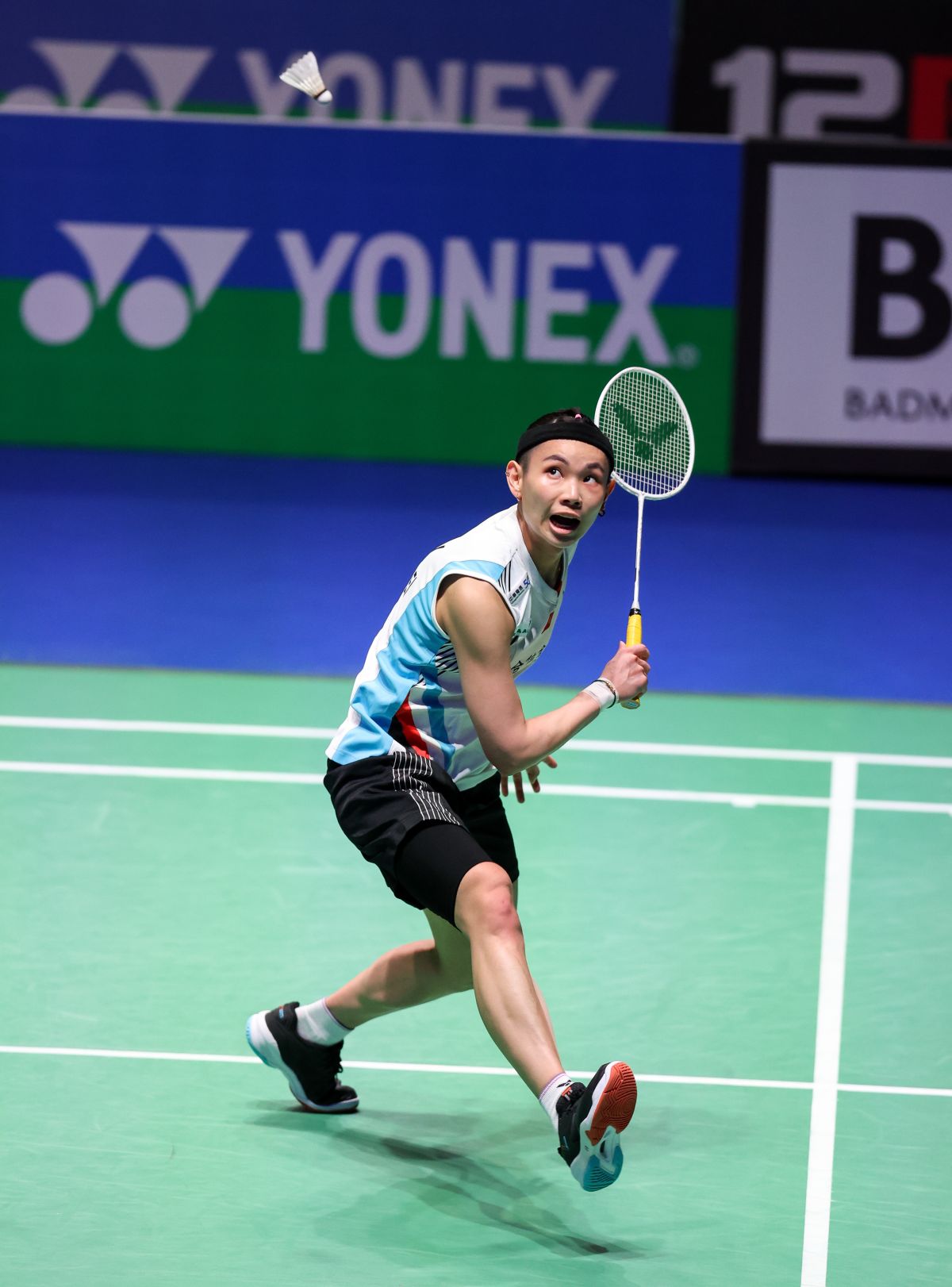 ▲戴資穎反拍美技入選全英賽五大好球。（圖／Badminton photo提供）