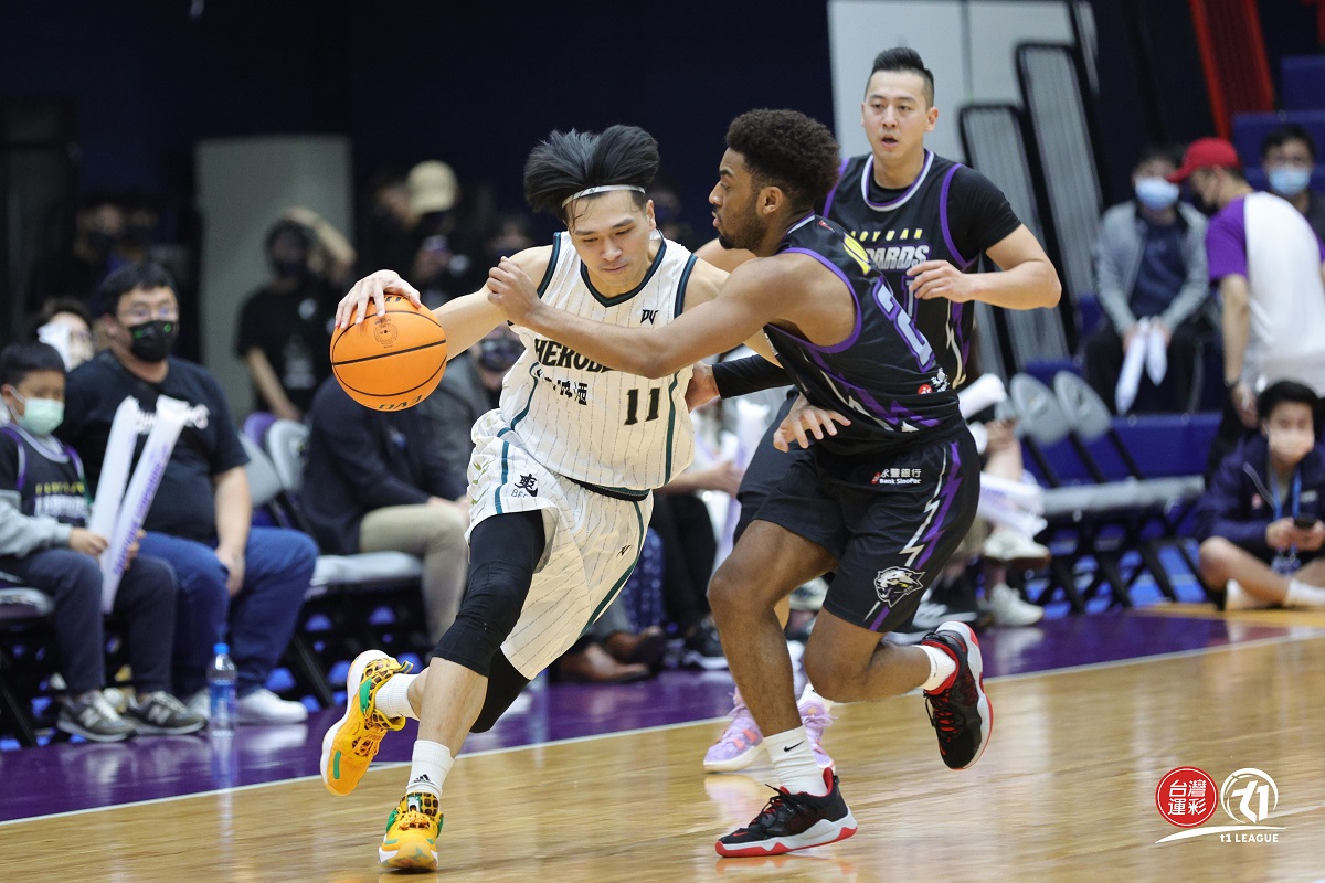 ▲台啤雲豹黃聰翰被交易至職籃新軍台新。（圖／T1聯盟提供）