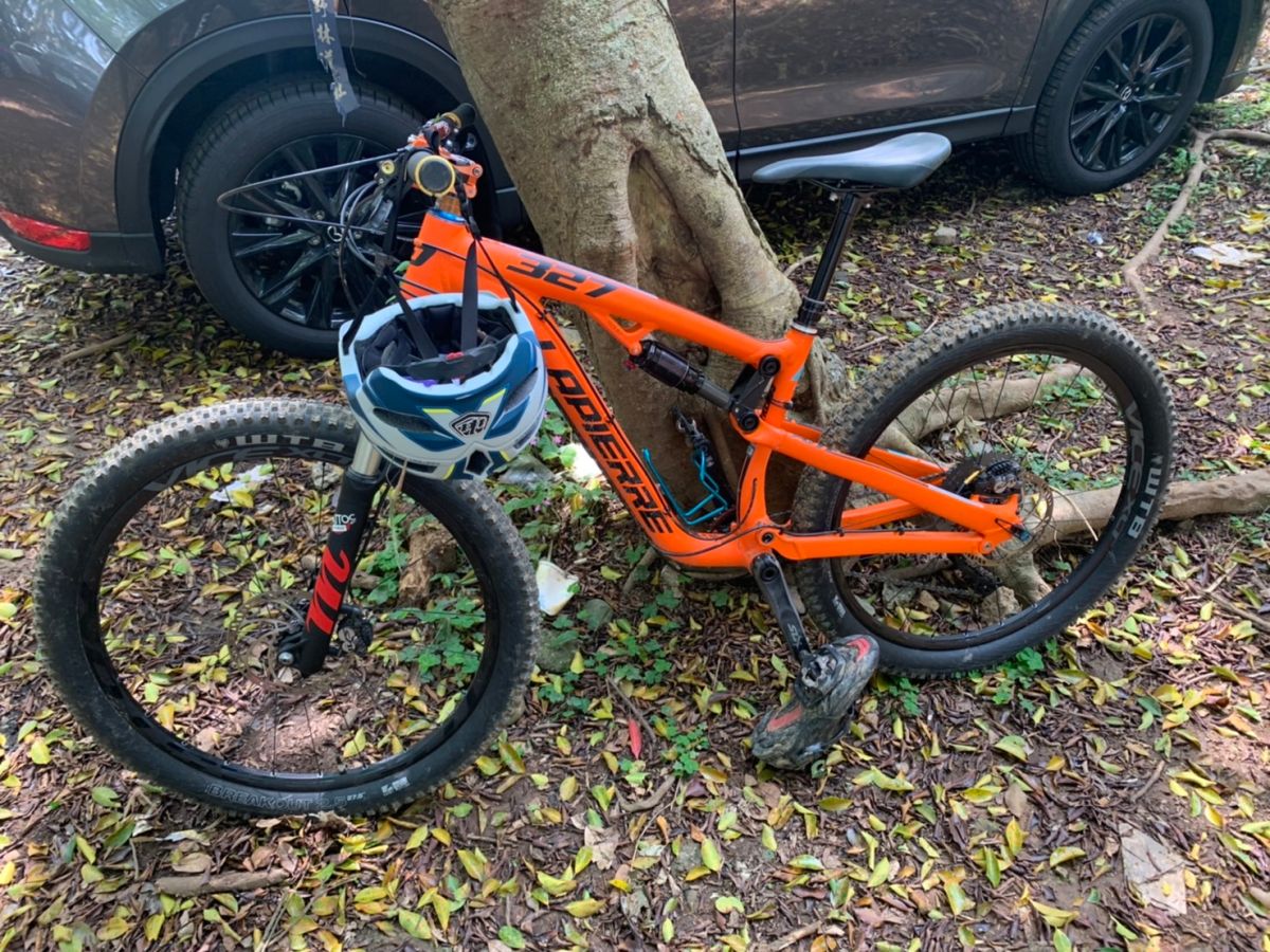 ▲黃姓男子與友人相約到龜山山區騎越野單車，不料身體突感不適倒地，送醫後仍舊不治。（圖／記者李春台翻攝）