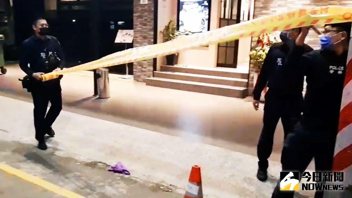 ▲高雄市新興區六合一路1家知名火鍋店今晚發生槍擊案，警方獲報後趕忙到場處理，嫌犯逃逸4小時落網。(圖／記者郭俊暉攝，2022.03.19)