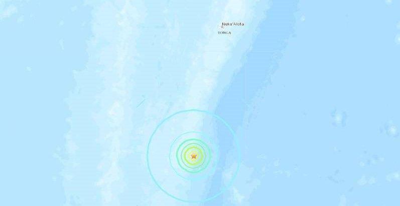 東加南方外海傳地震　美國地質調查所：規模6.3
