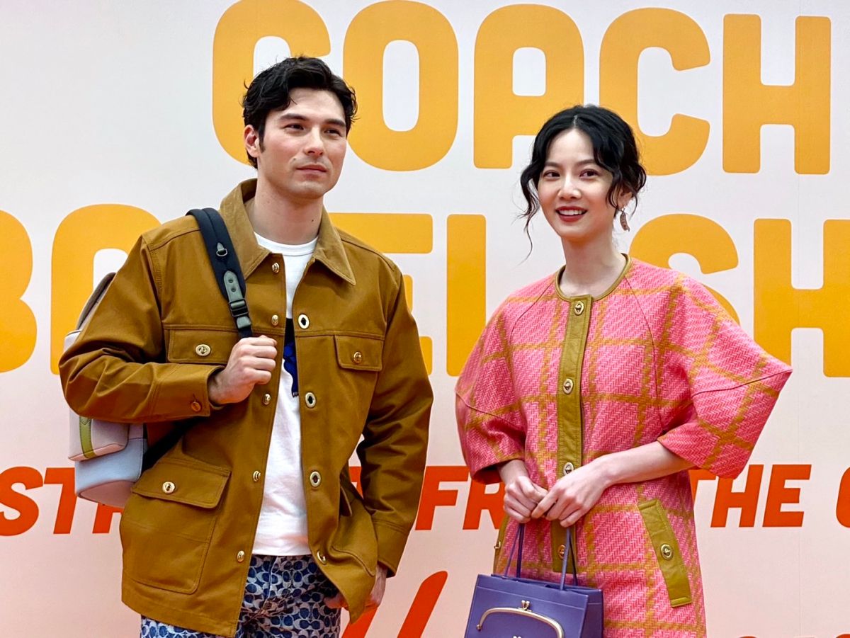 ▲全民苦等緝兇的《華燈初上》第3季總算上架，飾演劇中「國民渣男」的鳳小岳，正好於COACH重新開幕的新光三越台中店亮相，他苦笑表示早就知道誰是兇手：「這半年來我都在裝不知道啊！」（圖／記者蕭涵云攝）