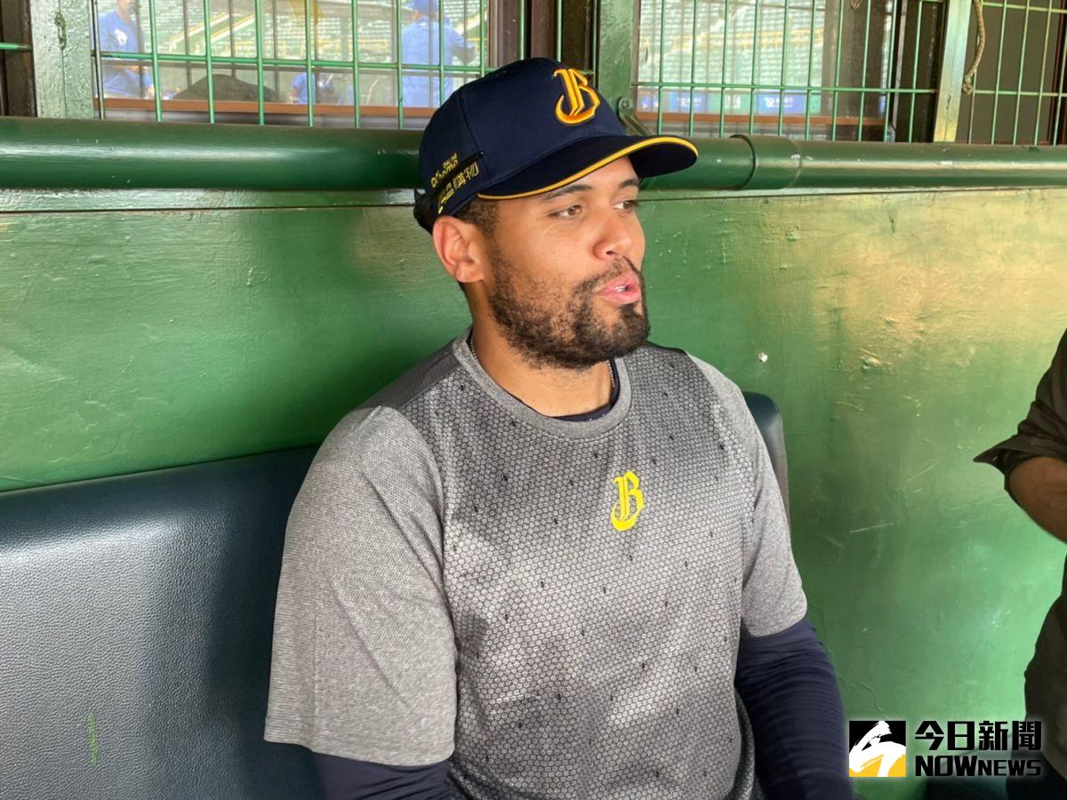 ▲中信兄弟洋砲福來喜。（圖／吳政紘攝）