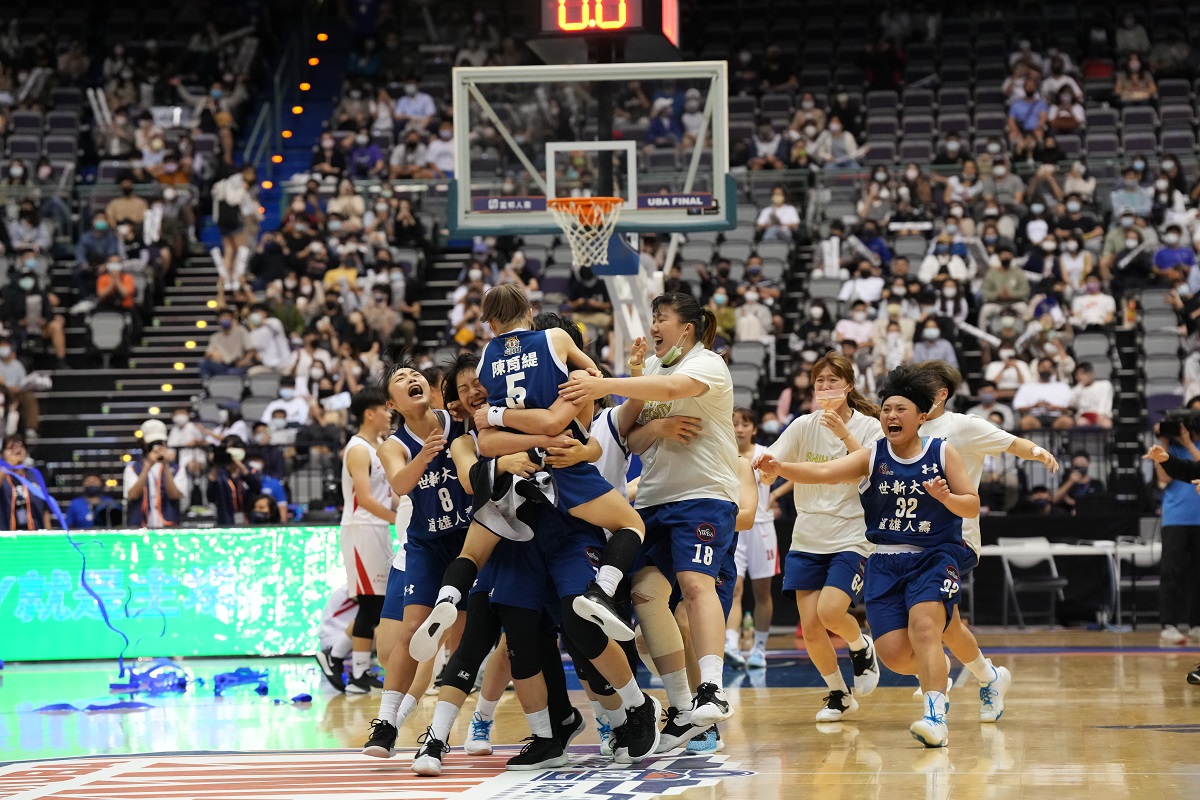 ▲世新大學拚四連霸。（圖／大專體總提供）
