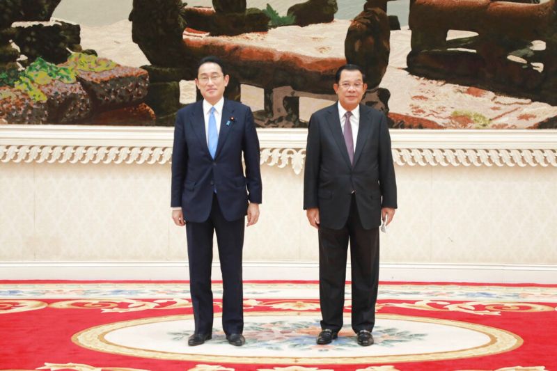 日相訪柬國總理　籲東協國家同調譴責俄羅斯
