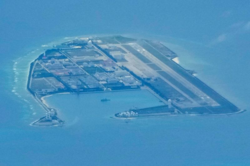 美軍印太司令示警！中國已「完全軍事化」南海3座人工島