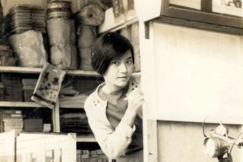 ▲宜蘭縣長林姿妙年輕美照流出，引起網友熱議，驚嘆神似香港知名電影女演員鍾楚紅。(翻攝自Facebook／王業立）