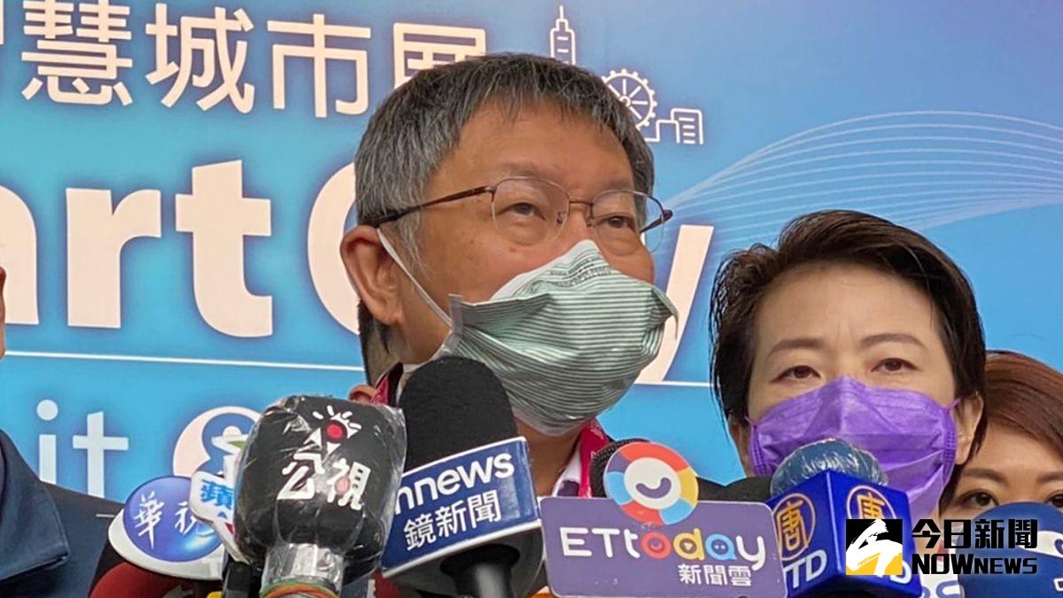 ▲針對滿意度再度墊底一事，台北市長柯文哲22日受訪時回應，表示主觀滿意度偏低一事會持續檢討，但台北市的各項主觀民調都遙遙領先其他縣市。（圖／記者丁上程攝，2022.03.22）