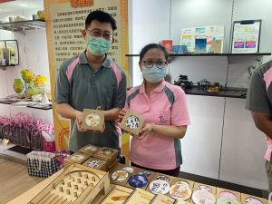 創意商品網路行銷班結訓作品發表 ▲創意商品網路行銷班結訓作品發表(圖/記者張振興攝,2022,03,22)