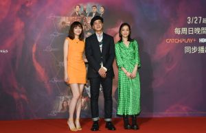 ▲姚以緹（左起）、薛仕凌、謝欣穎在《良辰吉時》一起演出。（圖／CATCHPLAY+、HBO GO提供）