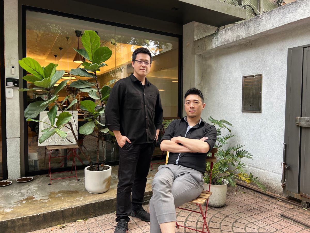 ▲有偶設計YOO DESIGN執行長林宏諺、有偶設計YOO DESIGN營運長高瑞宏，發揮「品牌、人、空間」三元素，成為新世代空間設計推手。（圖／品牌提供）