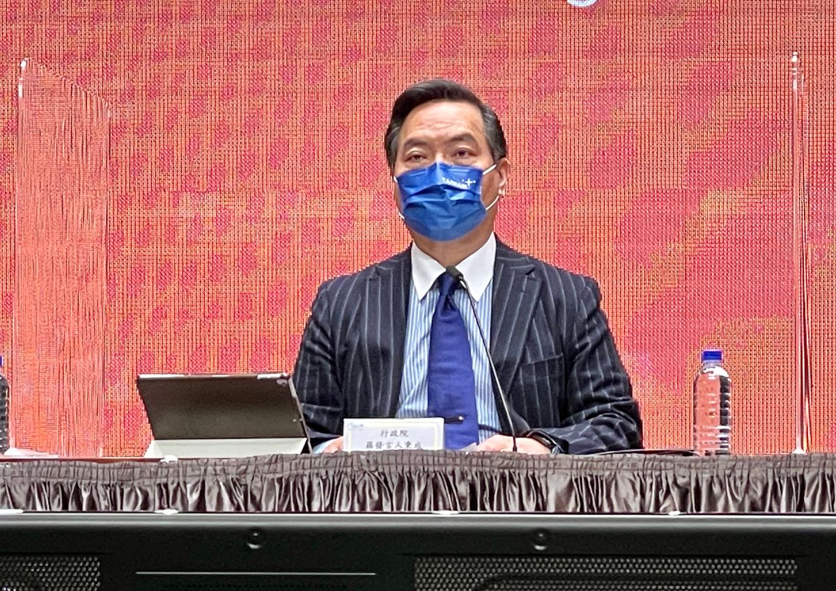 ▲台鐵企業工會要求退回公司化條例，行政院發言人羅秉成指出，恐怕不符國人期待。（圖／記者王敏旭攝，2022.03.24）