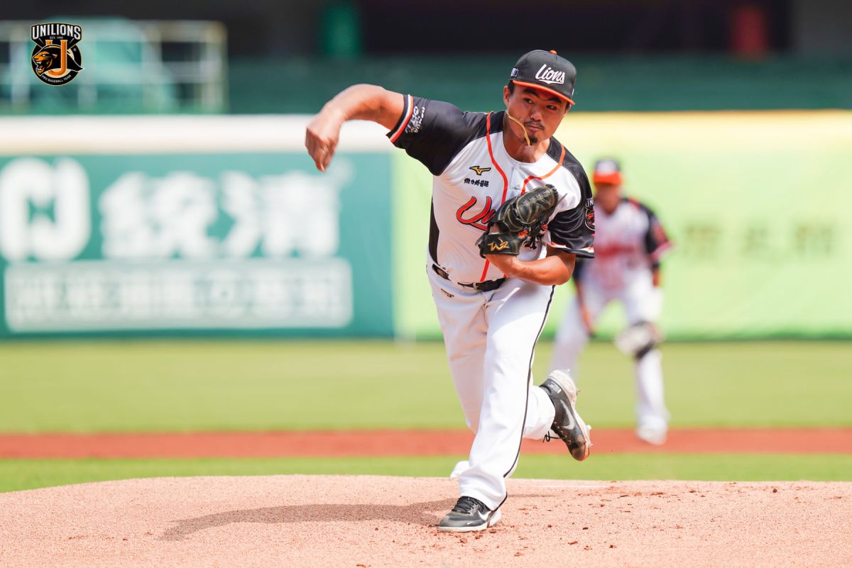 ▲統一獅隊施子謙。（圖／獅隊提供）